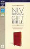 NIV Gift Bible (Comfort Print)-Burgundy Leathersoft~2 choices-Indexed or Non-Indexed LIMITED QUANTITIES AVAILABLE
