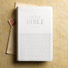 KJV White Standard Indexed Bible Textured