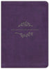 KJV Large Print Life Application Study Bible, Third Edition--soft leather-look, purple (indexed)