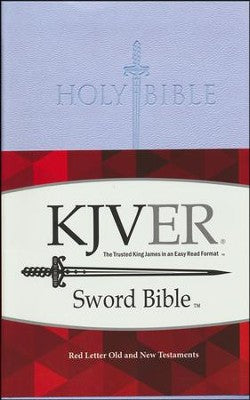 KJVER Sword Thinline Personal Size Bible-Lavender