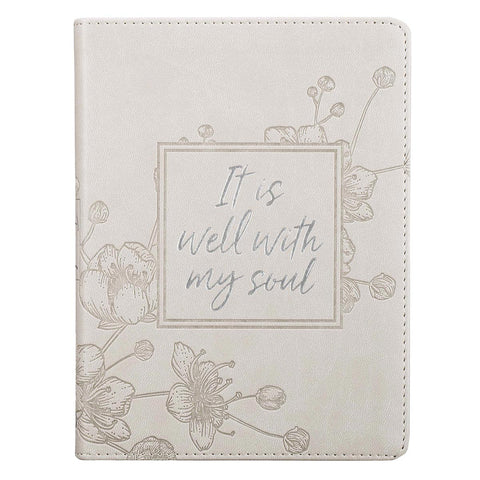 Journal: It is Well With My Soul - Luxleather Cream