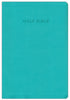 KJV Reference Bible Super Giant Print Turquoise Indexed -- limited quantities left