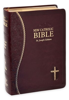 NCB St. Joseph New Catholic Bible Burgundy
