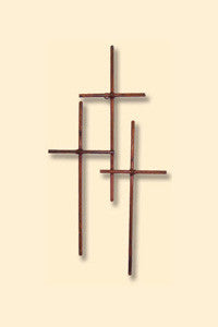 Trinity Iron Wall Cross - Large