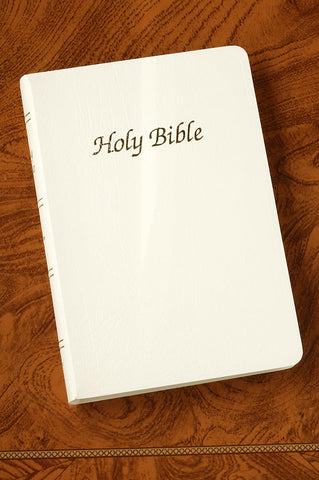 NAB First Communion Gift Bible-White