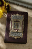 KJV Burgundy Compact Bible with Garnets and Faux Pearls RETIRED