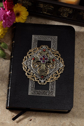 Compact Limited Edition Multi Jeweled Choice of KJV or NKJV RETIRED