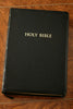 KJV Giant Print Bonded Leather Reference/Personal Size Bible-Black