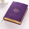 KJV Super Giant Print Bible-Purple LuxLeather
