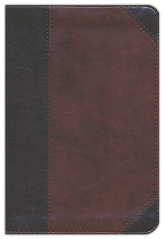 ESV Personal Reference Bible Imitation Leather - TruTone, Brown/Walnut, Portfolio Design