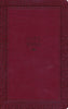 KJV Comfort Print Thinline Bible Imitation Leather Red