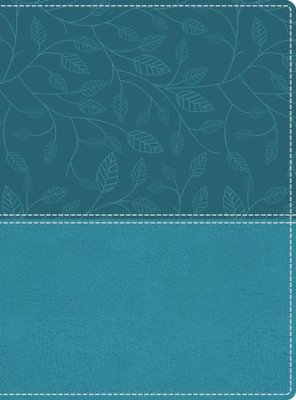 NKJV Beautiful Word Large Print Bible-Soft Leather-Look Turquoise