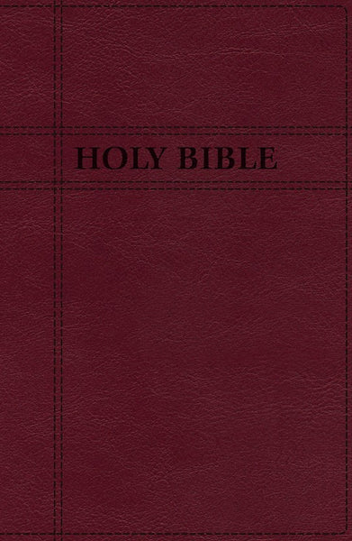 NIV Gift Bible (Comfort Print)-Burgundy Leathersoft~2 choices-Indexed ...