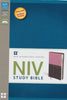 NIV Study Bible, Berry Cream and Chocolate