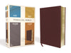 NIV/KJV/NASB/Amplified Parallel Bible-Burgundy Bonded Leather Four Bible Versions Together For Study And Comparison