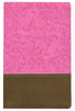 NIV Cultural Backgrounds Study Bible/Personal Size-Pink/Brown Leathersoft