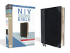 NIV Thinline Bible Large Print (Comfort Print) Black and Gray, Imitation Leather