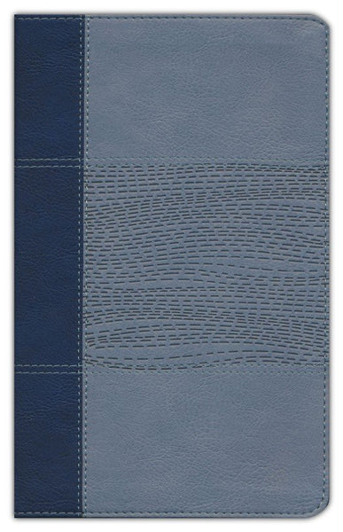 NIV Study Bible/Personal Size (Fully Revised Edition) (Comfort Print)-Navy/Slate Blue Leathersoft Indexed