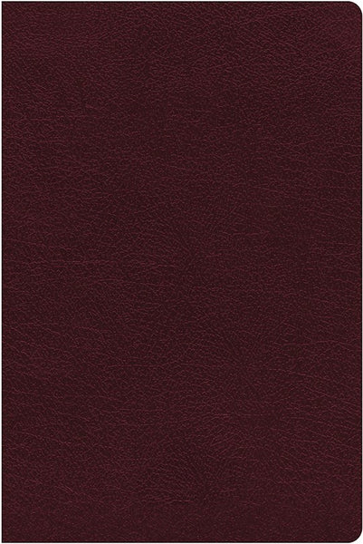 NIV Giant Print Reference Bible (Comfort Print)-Burgundy Bonded Leather Indexed