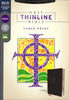 NRSV Thinline Bible/Large Print (Comfort Print)-Black Leathersoft