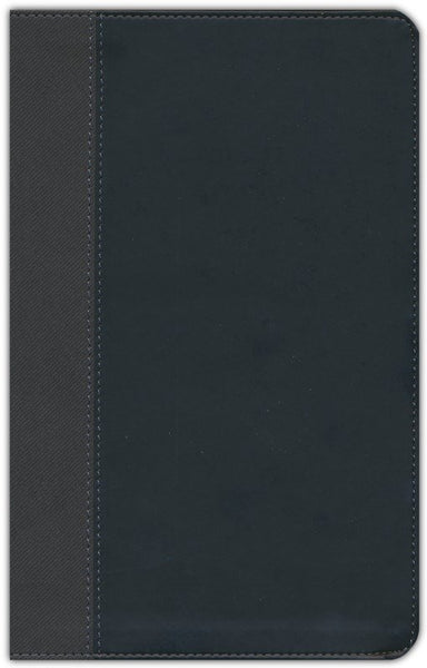 NIV Personal Size Bible/Large Print (Comfort Print)-Black Leathersoft Indexed