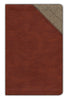 NIV Thinline Bible (Comfort Print)-Brown Leathersoft Indexed