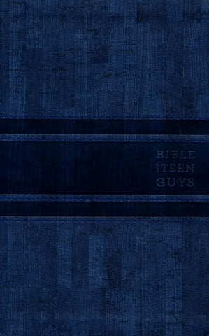 NIV Bible For Teen Guys-Blue Duo-Tone
