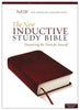 NASB New Inductive Study Bible-Burgundy Milano Softone