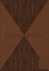 NLT Daily Bible-Brown Milano Softone