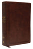 NKJV Study Bible (Comfort Print)-Mahogany Leathersoft Indexed