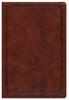 NKJV Comfort Print Study Bible, Imitation Leather, Mahogany Brown