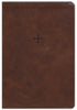 NRSV Catholic Bible/Large Print (Comfort Print)-Brown Leathersoft Holy Bible