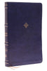 NKJV Comfort Print Thinline Bible Soft Leather-Look Navy Blue Limited Quantities