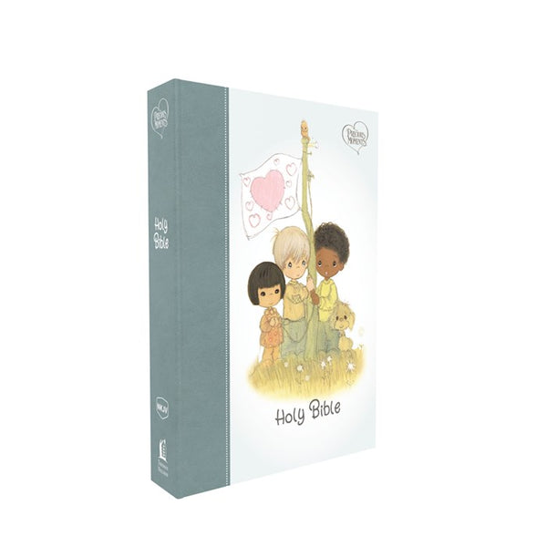 NKJV Precious Moments Small Hands Bible (Comfort Print)-Teal Children's Hardcover