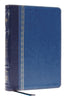 NRSV Great Quotes Catholic Bible (Comfort Print)-Blue Leathersoft