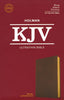 KJV Ultrathin Bible-Bown LeatherTouch