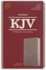 KJV Personal Size Bible-Rose Gold LeatherTouch
