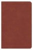 NASB Large Print Personal-Size Reference Bible--soft leather-look, burnt sienna