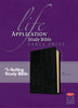 NKJV Life Application Study Bible 2nd Edition, Large Print Black Bonded Leather
