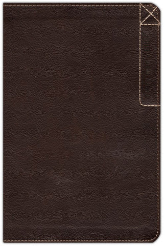 Every Man's Bible-Deluxe Explorer Edition Rustic Brown-NLT