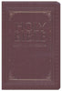 KJV Large Print Thinline Bible-Brown LuxLeather Indexed