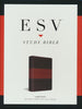 ESV Study Bible/Large Print-Forest/Tan Trail Design TruTone