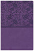 KJV Giant Print Reference Bible Purple Leathertouch