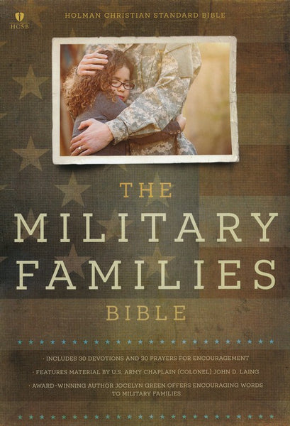 CSB Military Families Bible -Navy/Red-Limited Quantities Available