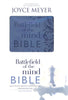 Amplified Battlefield Of The Mind Bible-Blue Bonded Leather