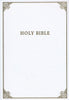 CSB Large Print Family Bible White LeatherTouch
