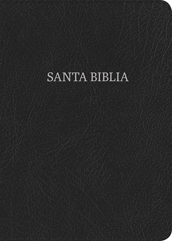 Spanish-RVR 1960 Giant Print Reference Bible-Black Bonded Leather