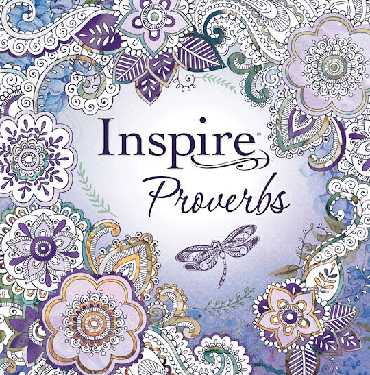 NLT Inspire Bible: Proverbs-Softcover For Creative Journaling