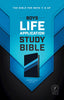 NLT Boys Life Application Study Bible LeatherLike Midnight/Blue