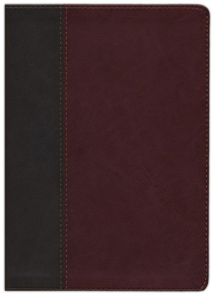 NIV Life Application Personal-Size Study Bible, Third Edition-soft leather-look, dark brown/brown